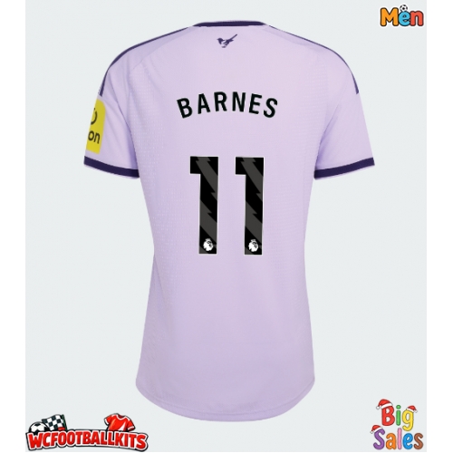 Newcastle United Harvey Barnes #11 Replica Third Stadium Shirt 2026-27 Short Sleeve